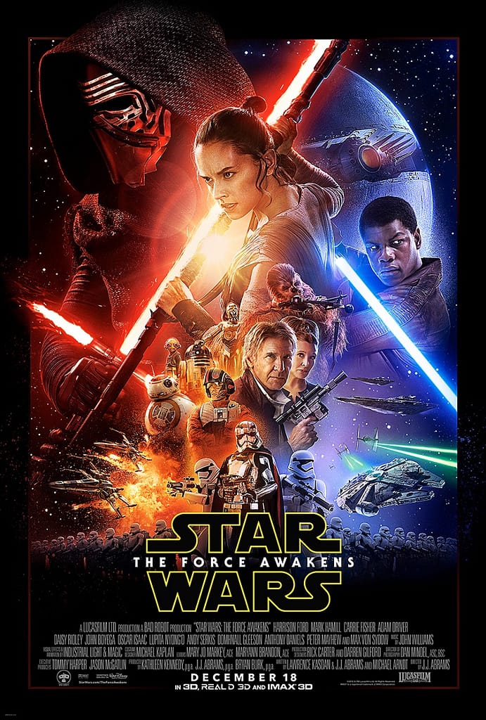 STAR WARS THE FORCE AWAKENS Movie Poster