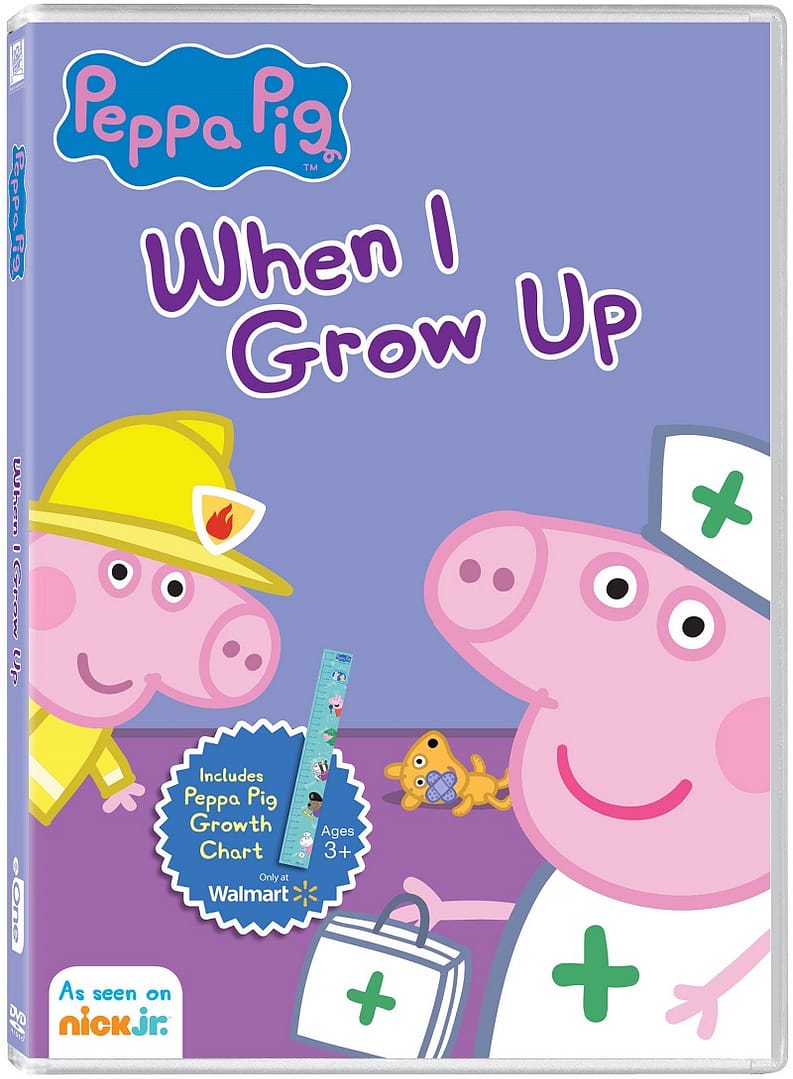 Peppa Pig: When I Grow Up is now available on DVD, this new DVD is packed with 11 Peppa Pig episodes. Head on over to DadBlogsAbout to learn more about this new release.